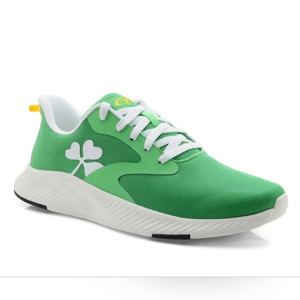 Athletic Works Core Jogger Sneakers Kelly Green Shamrock St Patricks Day Sz 8.5